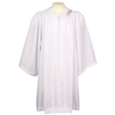 Embroidered Confirmation Robe, White, Large