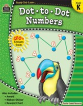 Ready Set Learn: Dot to Dot Numbers (Grade K)