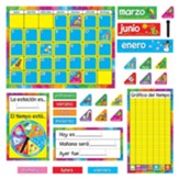 Calendario Anual (Spanish) Bulletin Board set - 2 sets