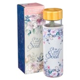 It Is Well With My Soul Glass Water Bottle, With Sleeve
