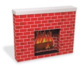 Corrugated Fireplace 38X7X30