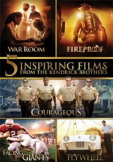 5 Inspiring Films From The Kendrick Brothers: War Room, Fireproof, Courageous, Facing the Giants, and Flywheel DVD