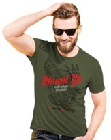 Mount Up Eagle Shirt, Green, Medium