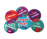 Press Play: Buttons, 12 sets of 6