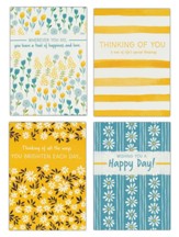 Cheerful Thoughts (KJV) Box of 12 Thinking of You Cards