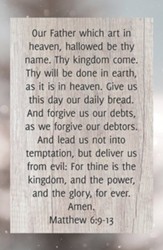 The Lord's Prayer (Matthew 6:9-13, KJV) Bulletins, 100