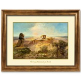 The Lion of Judah Guardian of Jerusalem: Framed Print