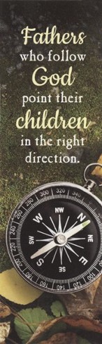 Fathers Who Follow God (Proverbs 16:9) Bookmarks, 25