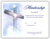 Cross (Romans 12:5) Membership Certificates, 6 - Slightly Imperfect