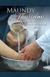 Maundy Thursday (John 13:34, CEB) Bulletins, 100