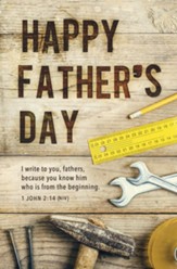 Happy Father's Day (1 John 2:14, NIV) Bulletins, 100