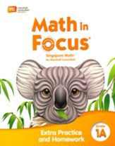 Math in Focus Extra Practice and Homework Volume A  Grade 1