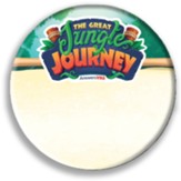 The Great Jungle Journey: Name Buttons (pkg. of 10)