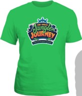 The Great Jungle Journey: Green T-Shirt, Adult 2X-Large