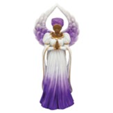 Serenity Angel Figurine, Purple