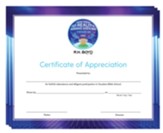 From Vision To Reality: Certificate of Appreciation (pkg. of 6)