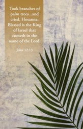 In The Name of the Lord (John 12:13, KJV) Bulletins, 100
