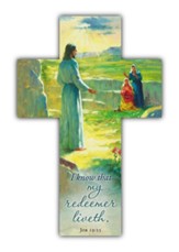 I Know That My Redeemer Liveth (Job 19:25) Cross Bookmarks, 25