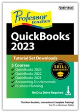 Professor Teaches QuickBooks 2023 Tutorial Set  [Access Code]