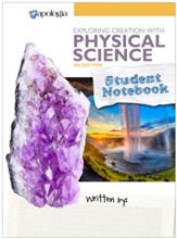 Exploring Creation with Physical Science Student  Notebook (4th Edition)