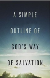 A Simple Outline of God's Way of Salvation (ESV), Pack of 25 Tracts