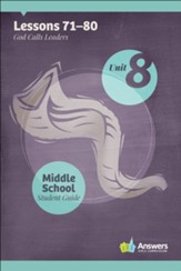 Answers Bible Curriculum Middle  School Unit 8 Student Guide (2nd Edition) - Slightly Imperfect