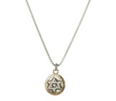 Star of David Necklace / Sterling Silver Gold-filled