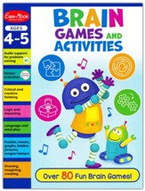 Brain Games and Activities, Ages 4-5