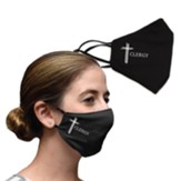 Clergy Face Mask, Black