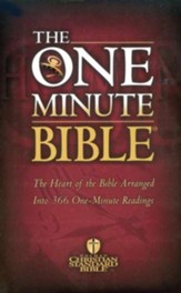 The HCSB One Minute Bible: The Heart of the Bible Arranged into 366 One-Minute Readings - eBook