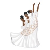 Giving Praise Figurine, White