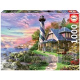 Lighthouse at Rock Bay Puzzle, 1000 Pieces