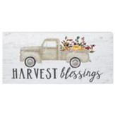Harvest Blessings Board Sign