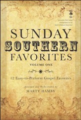 Sunday Southern Favorites (Volume 1), Choral Book