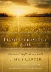 NIV Lessons from Life Bible: Personal Reflections with Jimmy Carter / Special edition - eBook