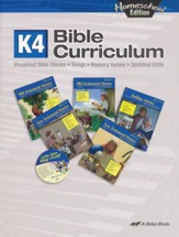 Abeka Homeschool K4 Bible Curriculum