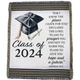 Class of 2024 Graduation Throw