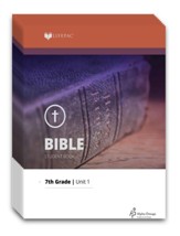 Lifepac Bible, Grade 7, Workbook Set