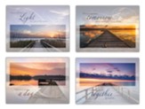 Light at the River Sympathy Cards, Box of 12
