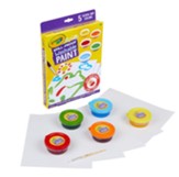 Crayola Spill-Proof Washable Paint, 5 Pieces