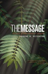 The Message, Numbered Edition,  Personal Size, with Topical Concordance - Slightly Imperfect