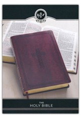 KJV Super Giant Print Lux-Leather Burgundy