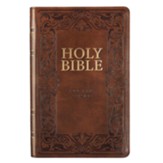 KJV Gift Edition Bible--imitation leather, brown