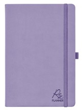 Faux Leather Undated Strauss Planner, Purple