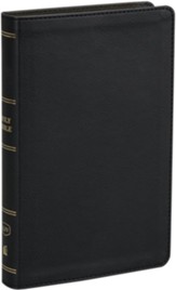 KJV Minister's Bible--imitation  leather, black (red letter edition)