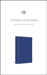 ESV Student Study Bible, TruTone,  Navy Blue