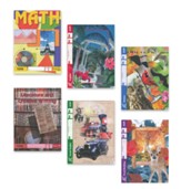 ACE Comprehensive Curriculm (6 Subjects), Single Student PACEs Only Kit, Grade 5, 3rd Edition (with 4th Edition Social Studies)