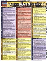 American History 1, QuickStudy ® Chart