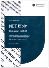 NET Comfort Print Bible, Full-Notes  Edition--soft leather-look, teal