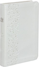 KJV Bride's Bible, Leathersoft, White, Comfort Print